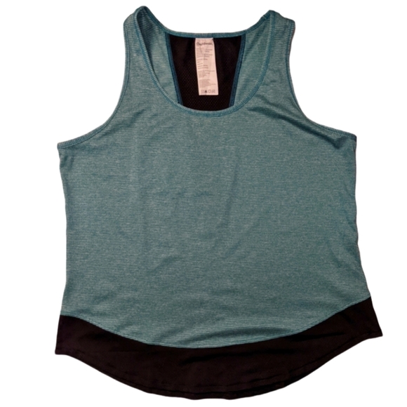Rainbeau Tops - 🎂 3/$15 Rainbeau Waffle Knit Tank, Women's Size L